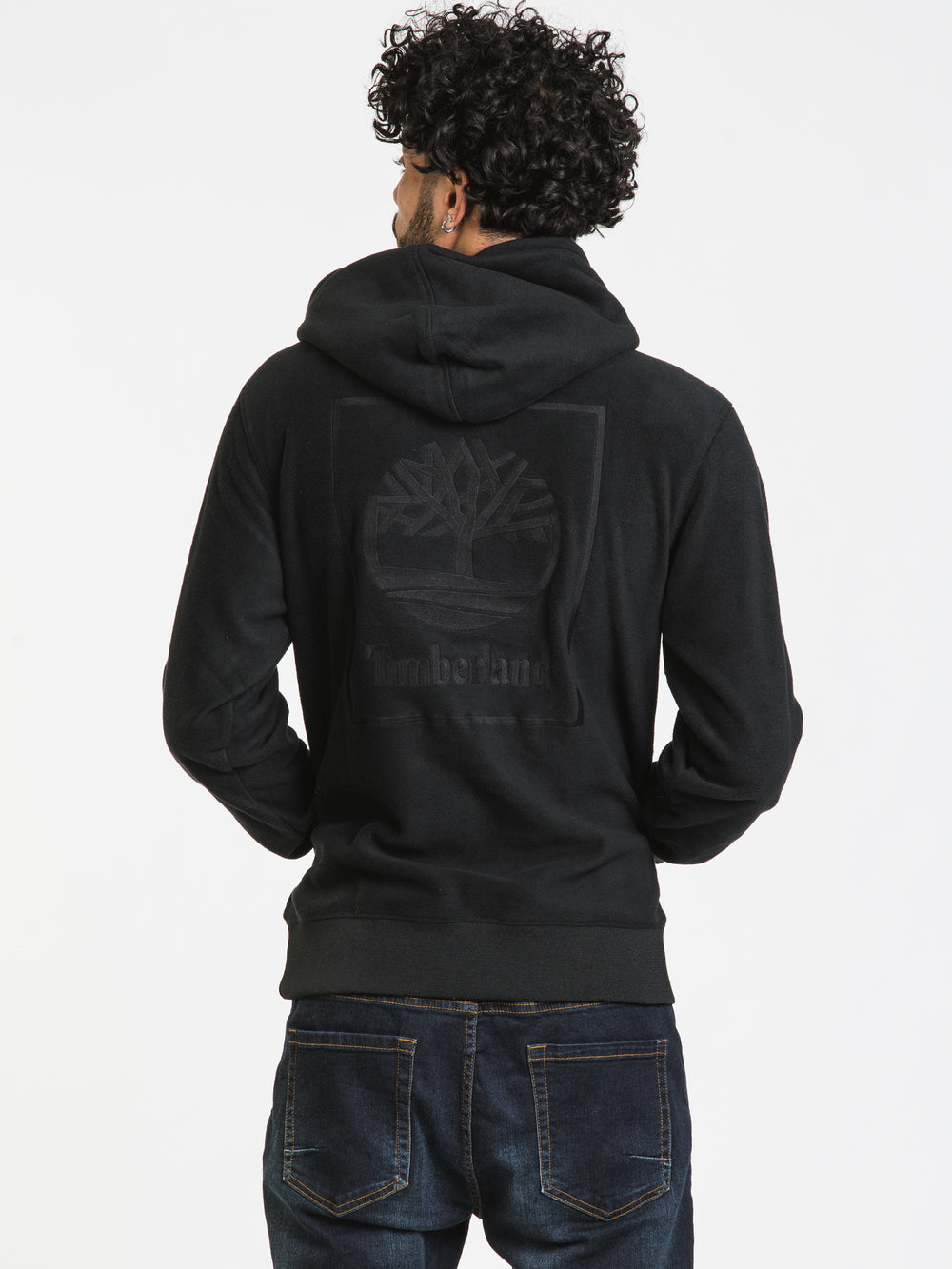 TIMBERLAND POLAR FLEECE PULLOVER HOODIE - CLEARANCE