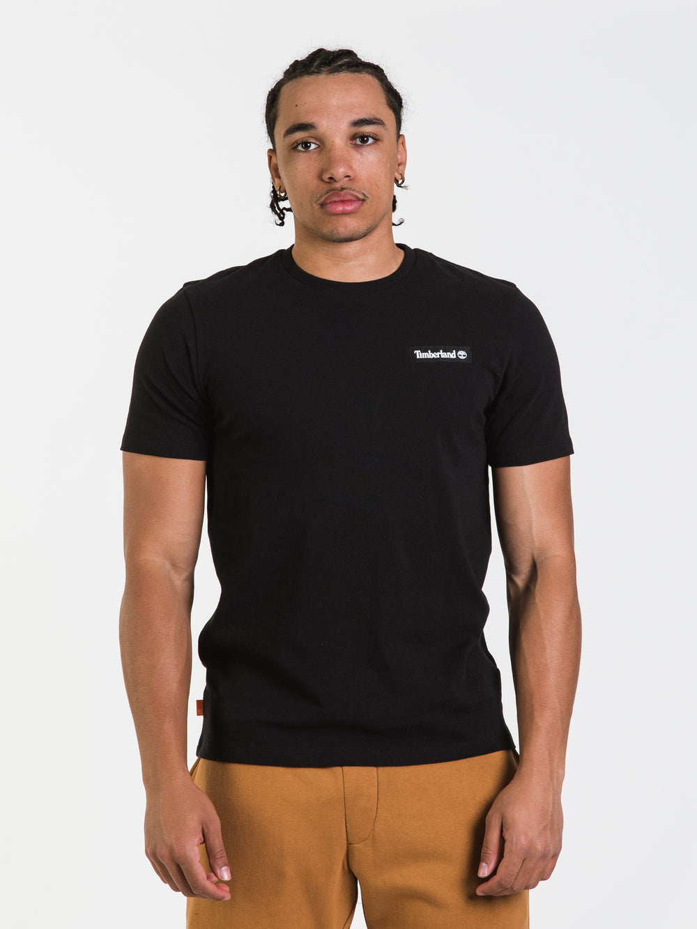 TIMBERLAND WOVEN BADGE T-SHIRT - CLEARANCE