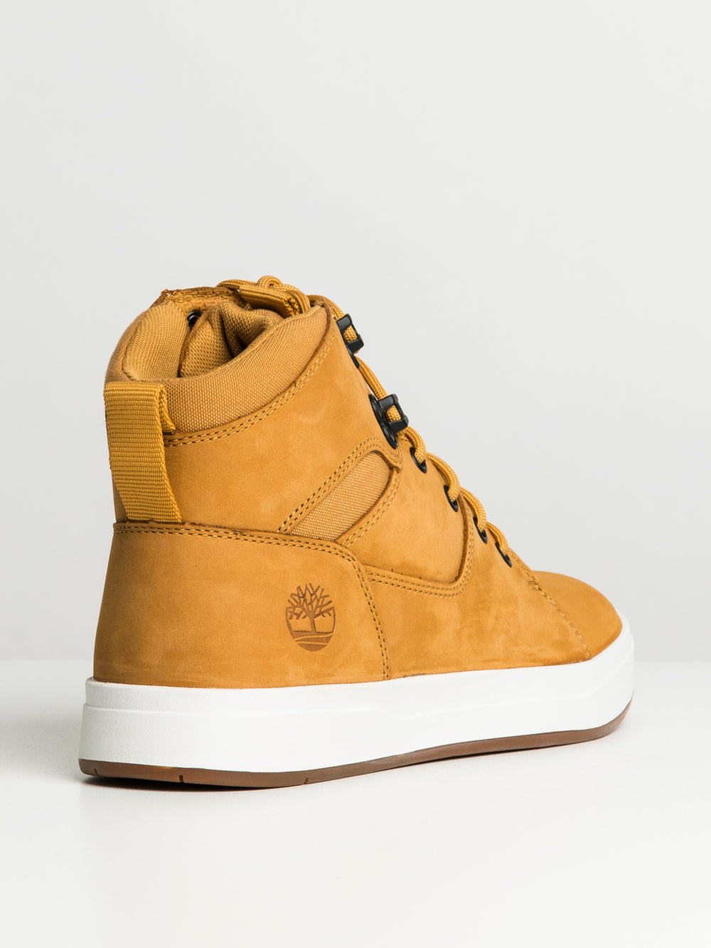 MENS TIMBERLAND DAVIS SQ HI LEATHER CHUKKA BOOTS - CLEARANCE