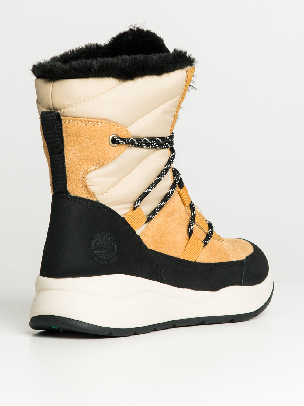 WOMENS TIMBERLAND BOROUGHS MID LACE-UP WINTER WATERPROOF BOOT - CLEARANCE