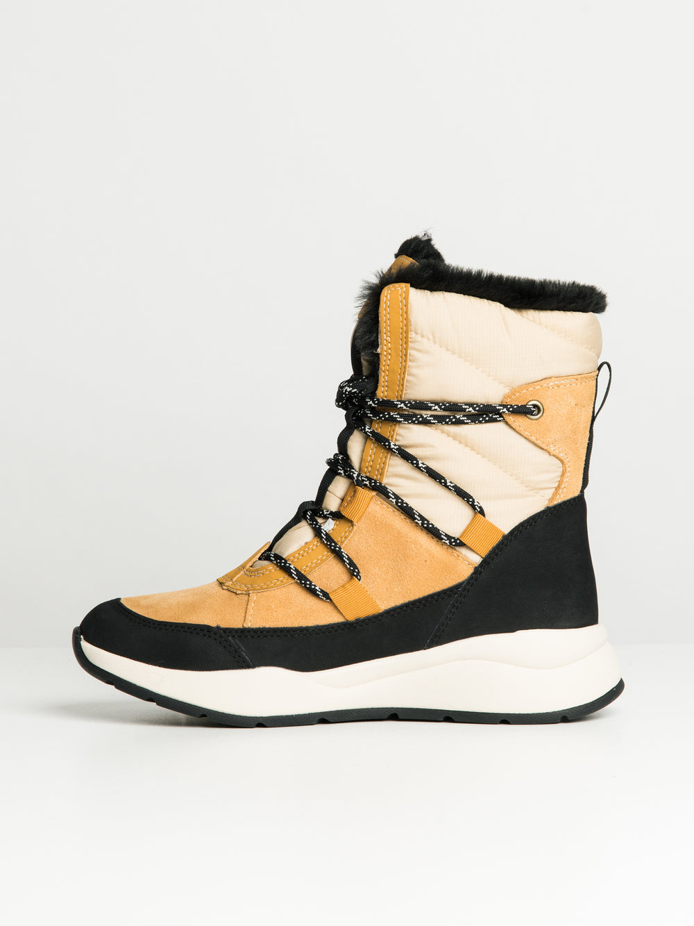 WOMENS TIMBERLAND BOROUGHS MID LACE-UP WINTER WATERPROOF BOOT - CLEARANCE