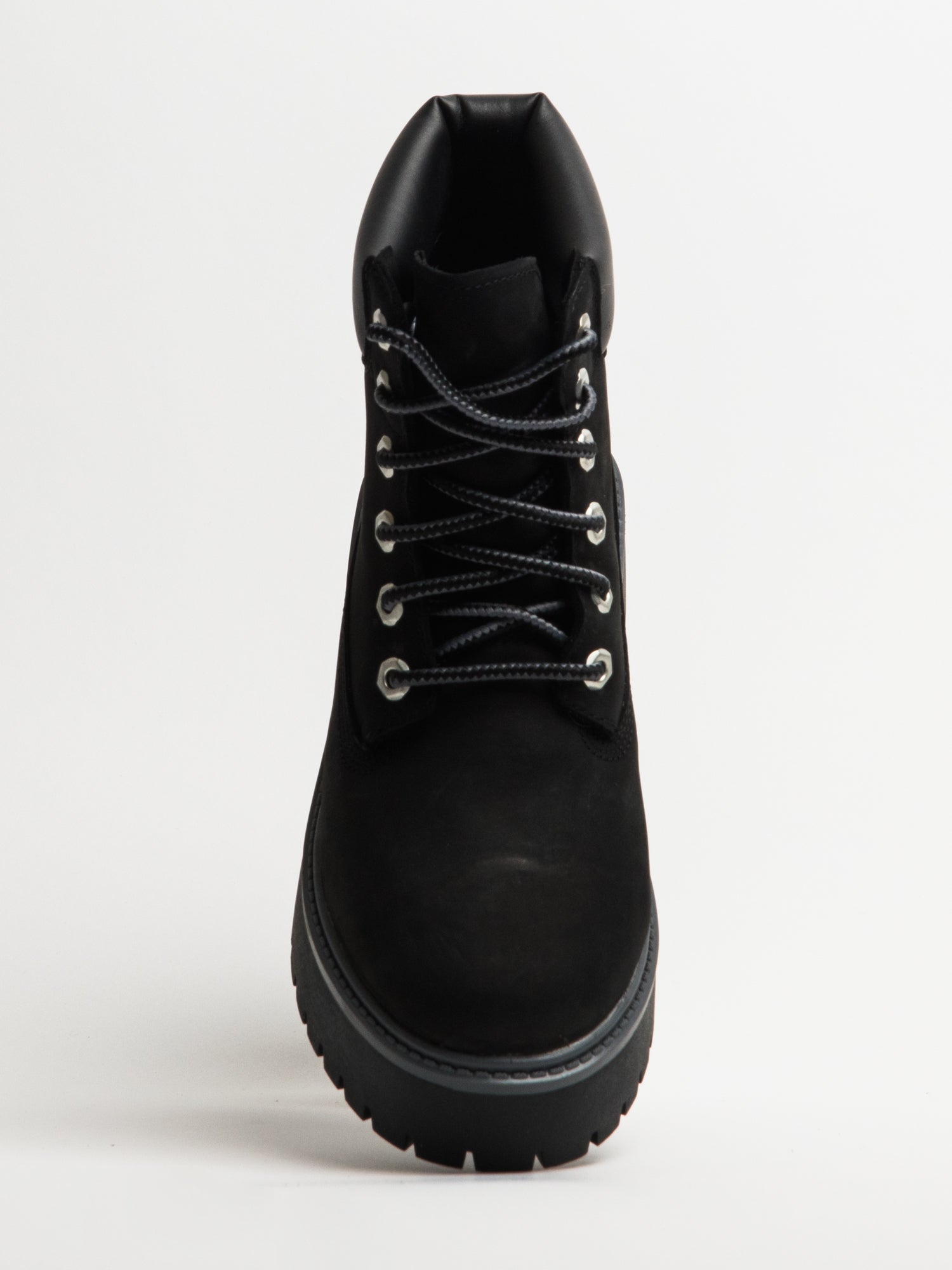 Black slim timberlands best sale