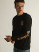 TIMBERLAND TIMBERLAND CHEST STACK LONG SLEEVE LOGO TEE - Boathouse