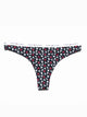 TOMMY HILFIGER WOMENS LOGO BAND THONG - NAVY - CLEARANCE - Boathouse