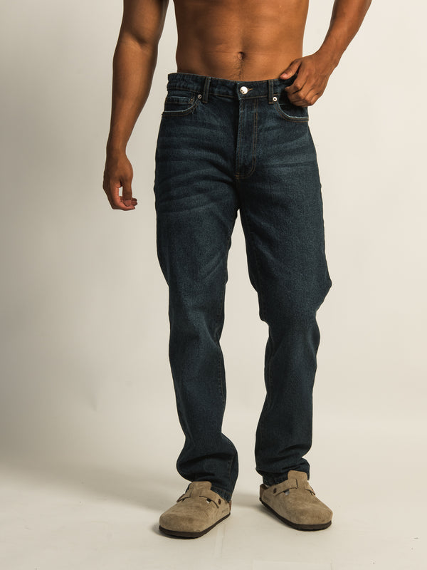 TAINTED 90'S STRAIGHT LEG DENIM - DARK WASH