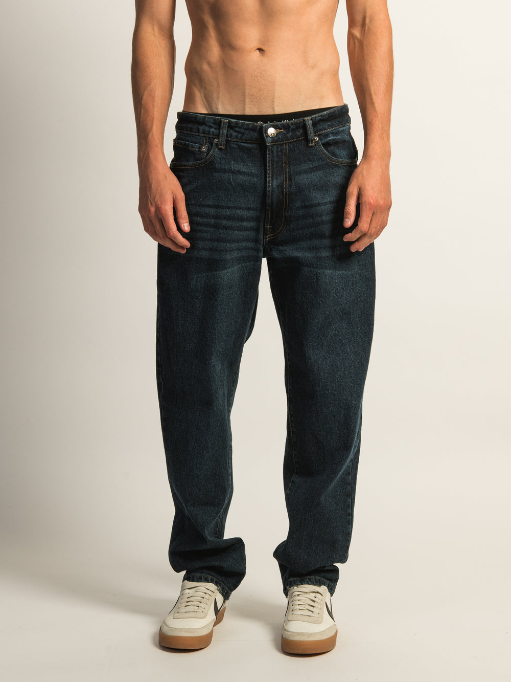 TAINTED LOOSE FIT DENIM - DARK WASH