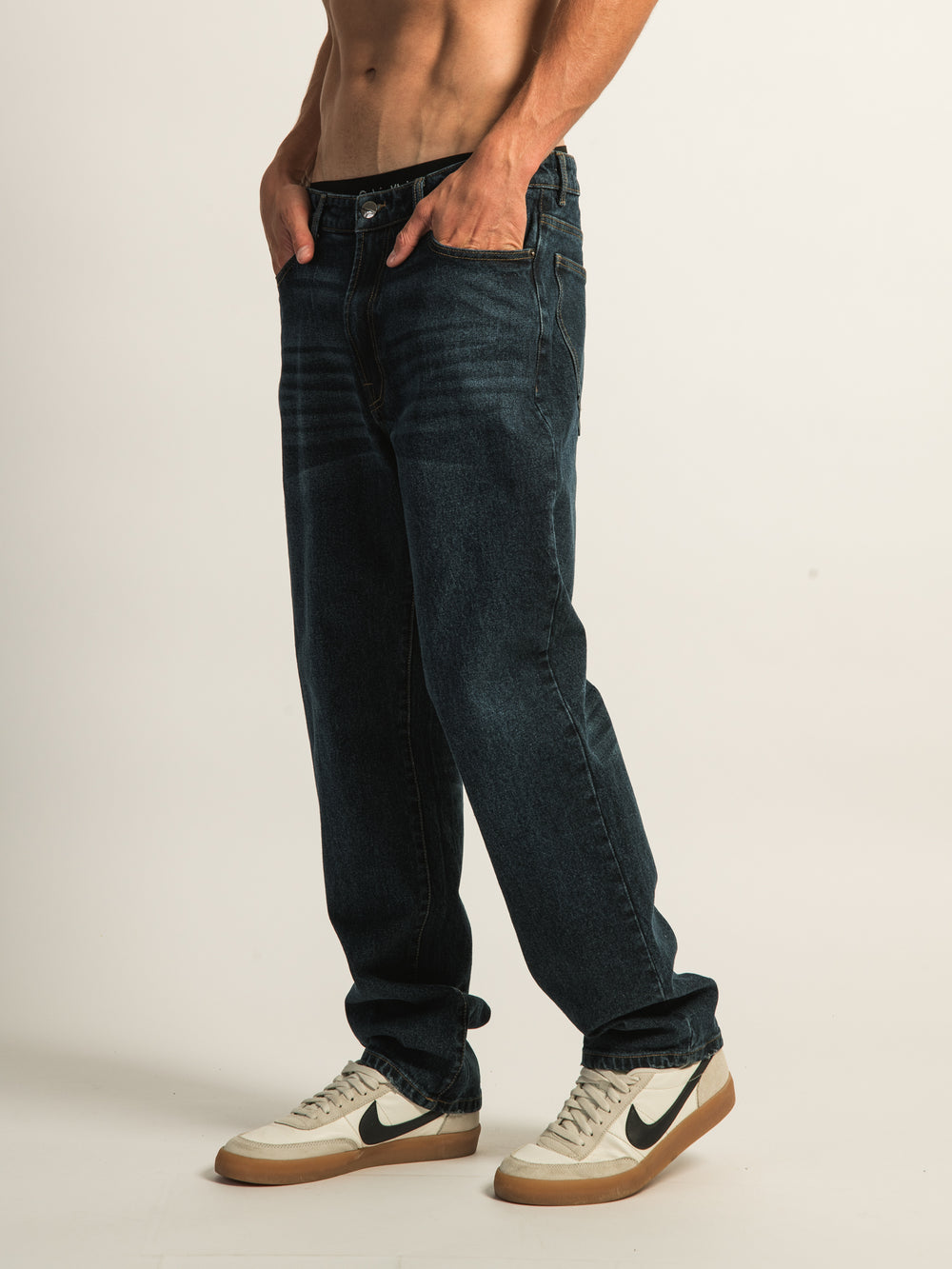 TAINTED LOOSE FIT DENIM - DARK WASH