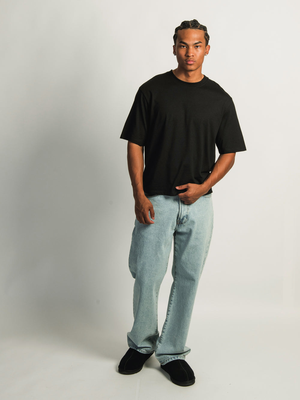 JEAN COUPE BAGGY TAINTED - DÉLAVAGE LÉGER