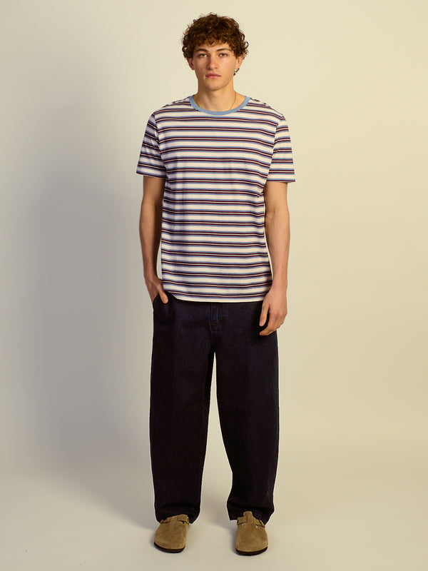 TAINTED WIDE TAPER JEAN - RINSED