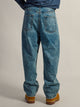 TAINTED TAINTED BAGGY BARREL CARPENTER JEAN - DISTRESSED BLUE - Boathouse