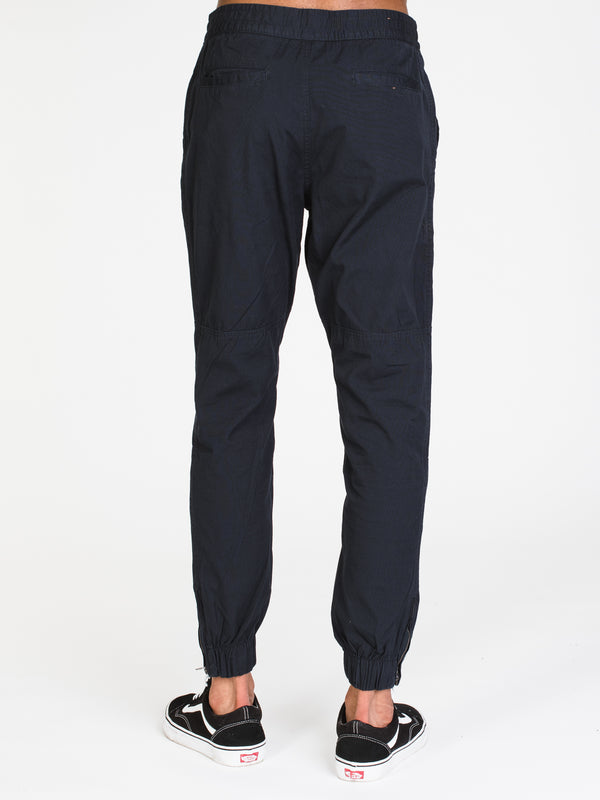 MENS CANVAS JOGGER - CLEARANCE