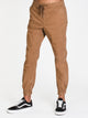 TAINTED MENS CROCKETT RUGBY JOGGER - FLAX - CLEARANCE - Boathouse