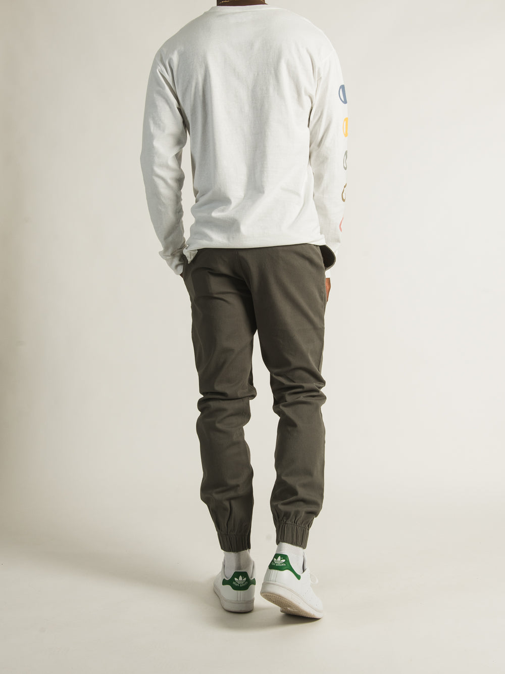 TAINTED CROCKETT RUGBY JOGGER - GREY - CLEARANCE