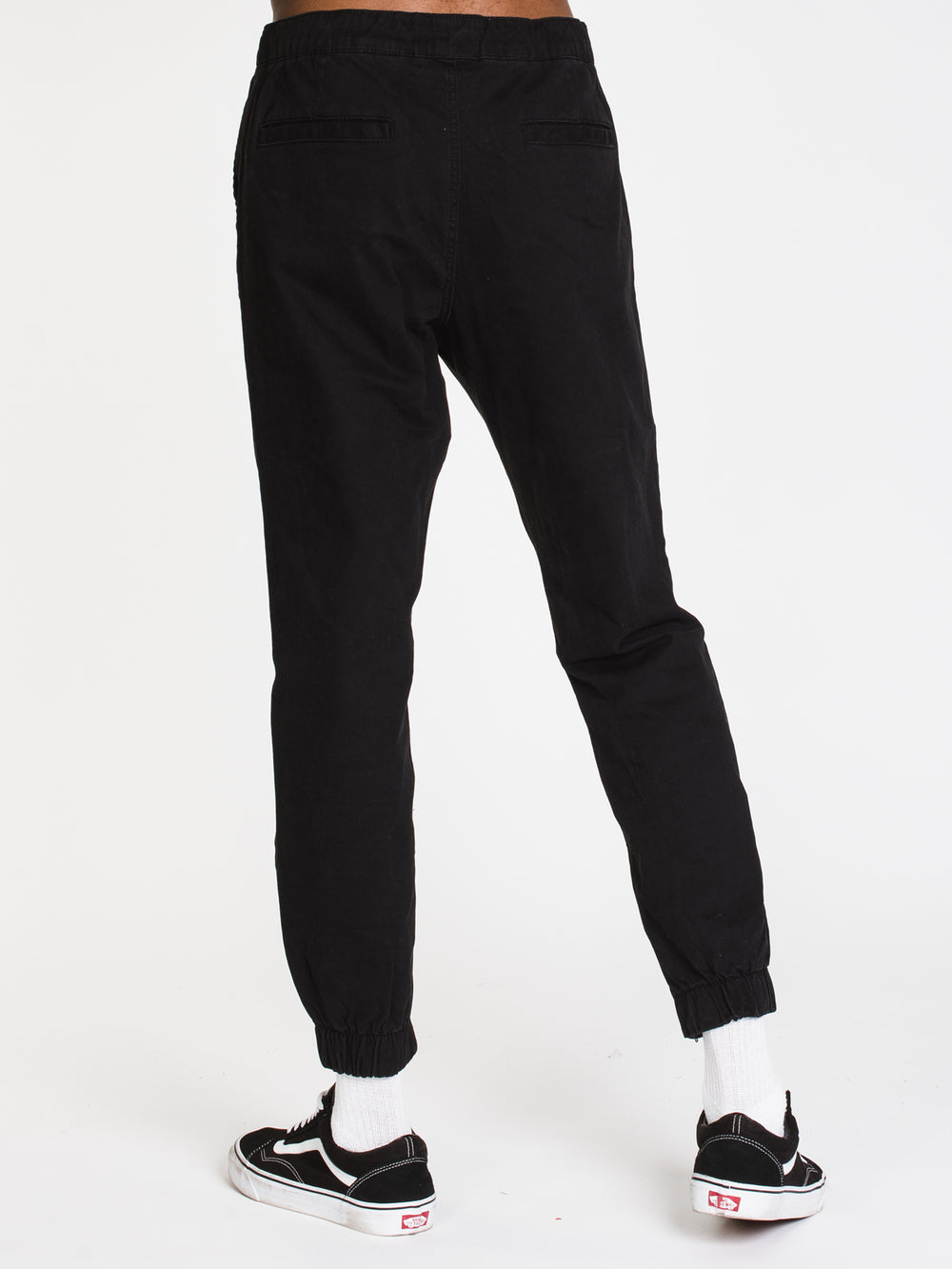TAINTED CROCKETT RUGBY JOGGER - BLACK