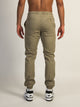 JOGGER ÉTROIT TAINTED - KHAKI