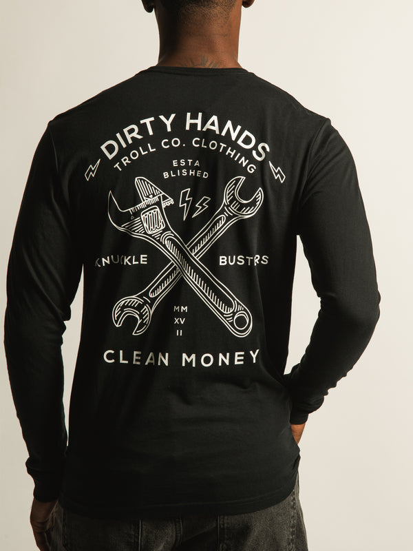 TROLL CO. TWISTING WRENCHES LONG SLEEVE T-SHIRT