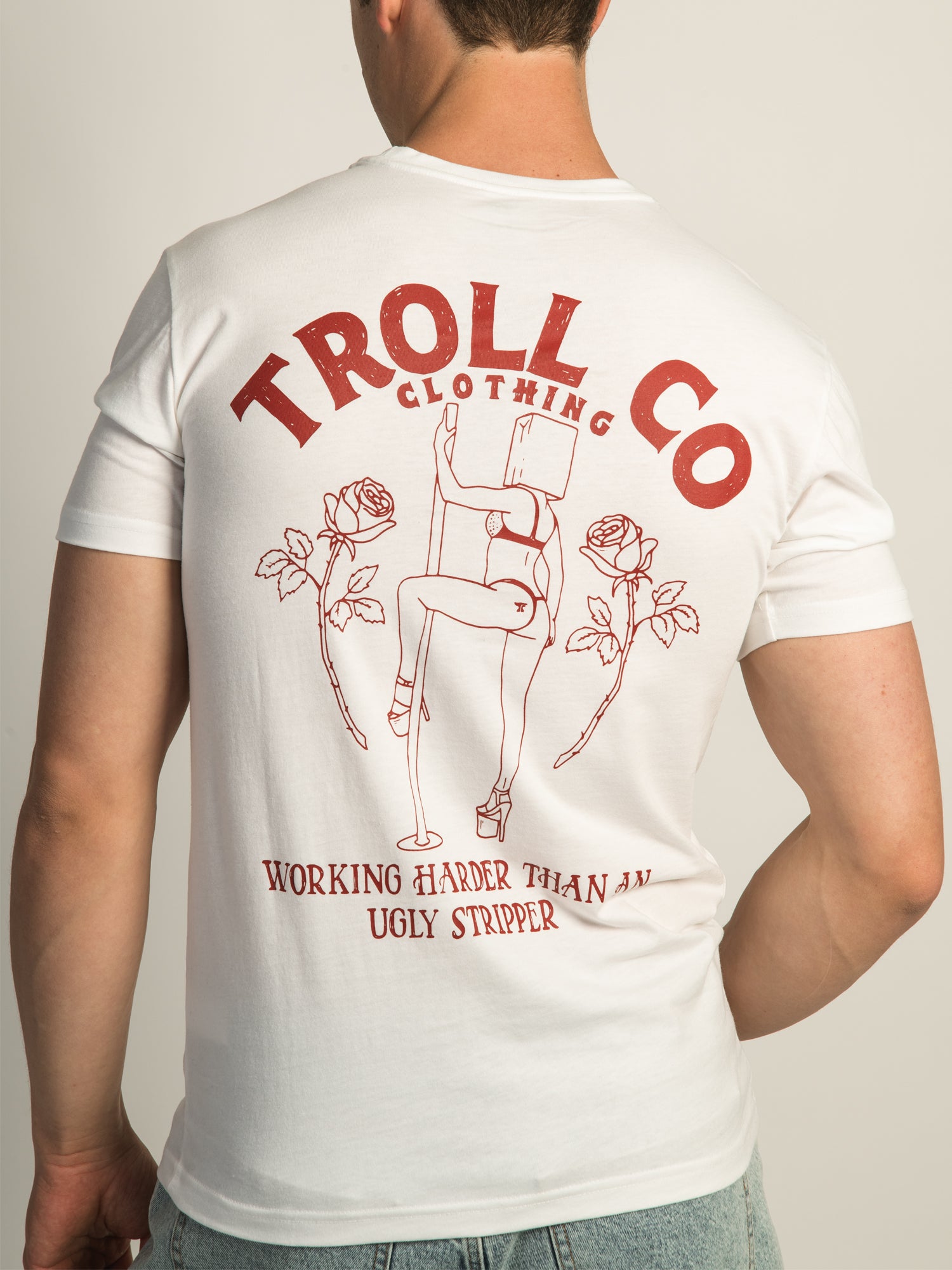 TROLL CO. T-SHIRT FACE AU BEURRE