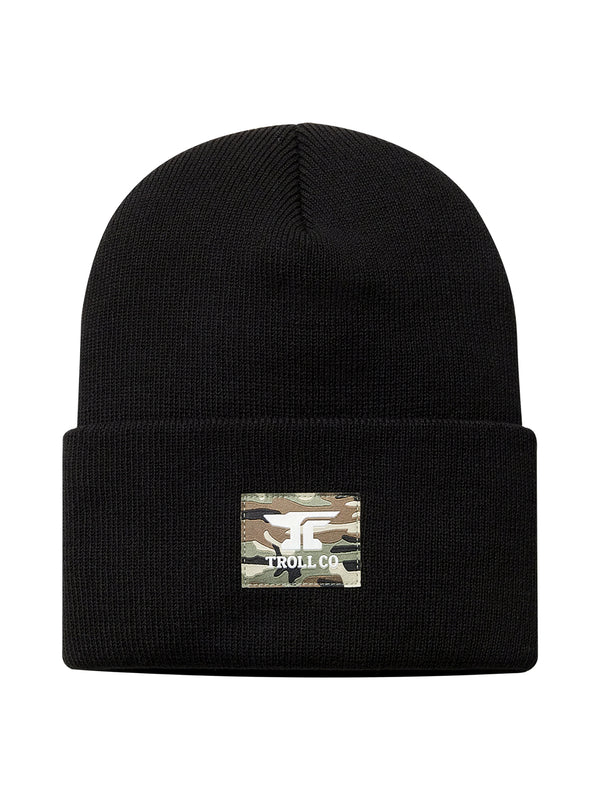 TROLL CO. ANVIL WOVEN LABEL BEANIE
