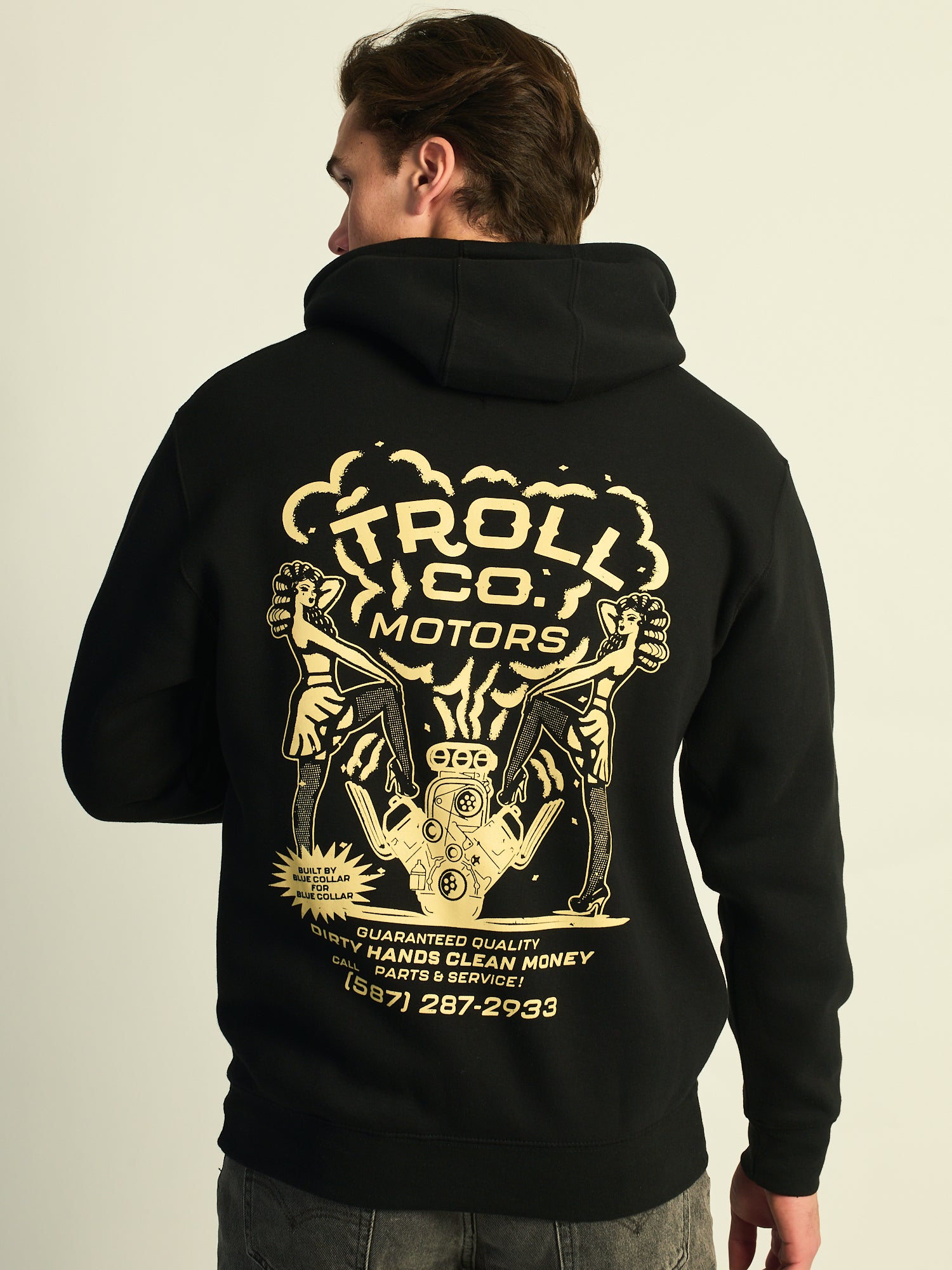 TROLL CO. CO MOTORS PULL HOODIE