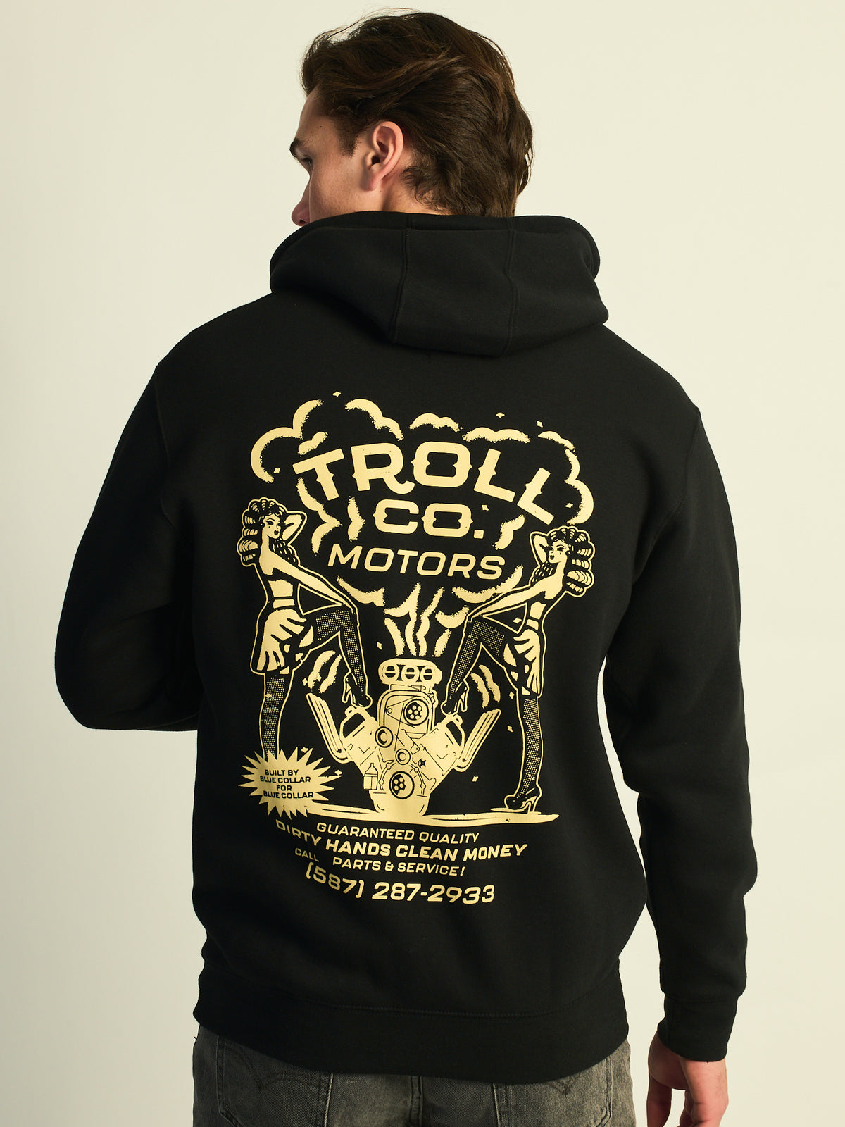 TROLL CO. CO MOTORS PULLOVER HOODIE