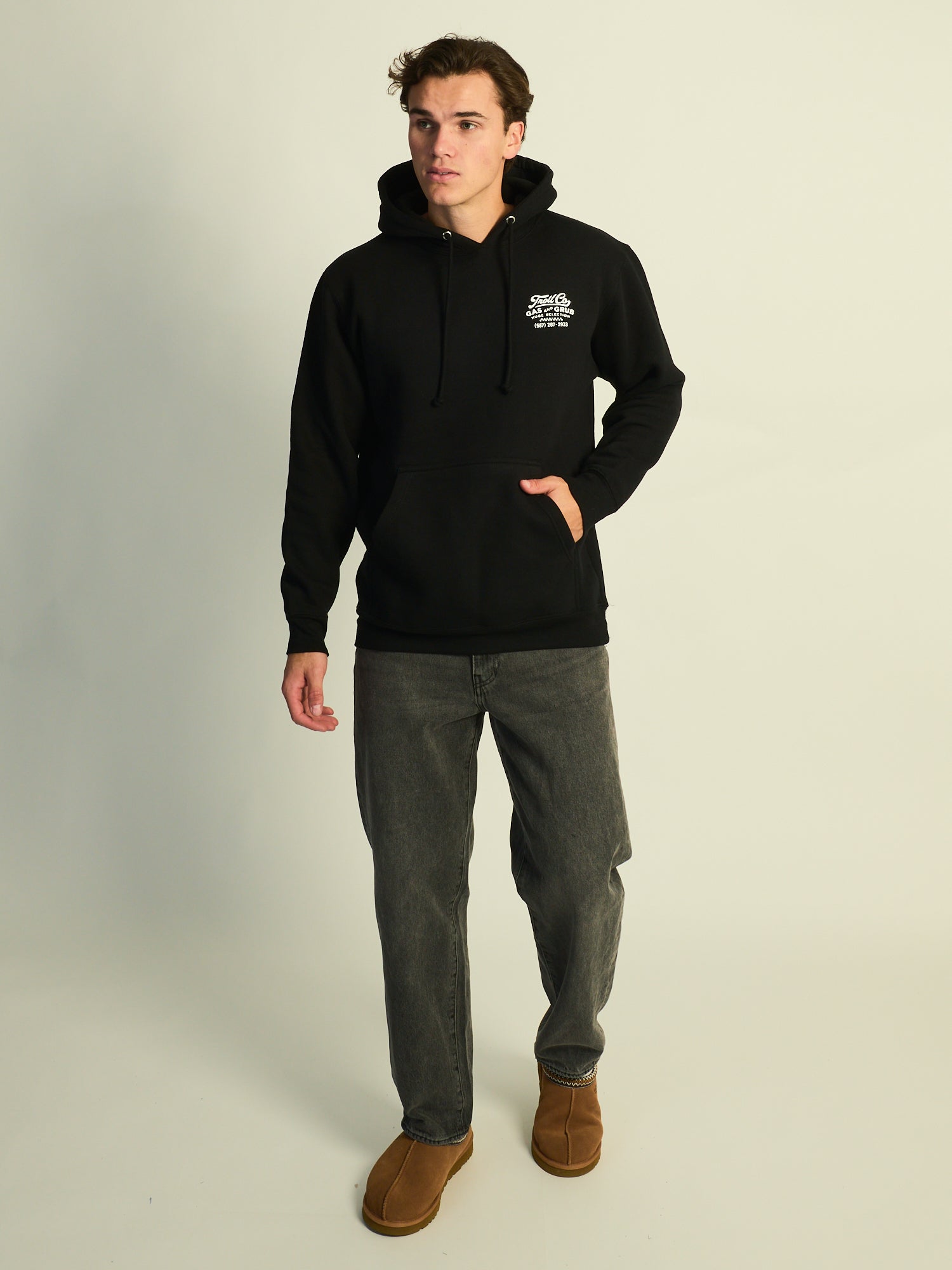 TROLL CO. GAS AND GRUB PULLOVER HOODIE