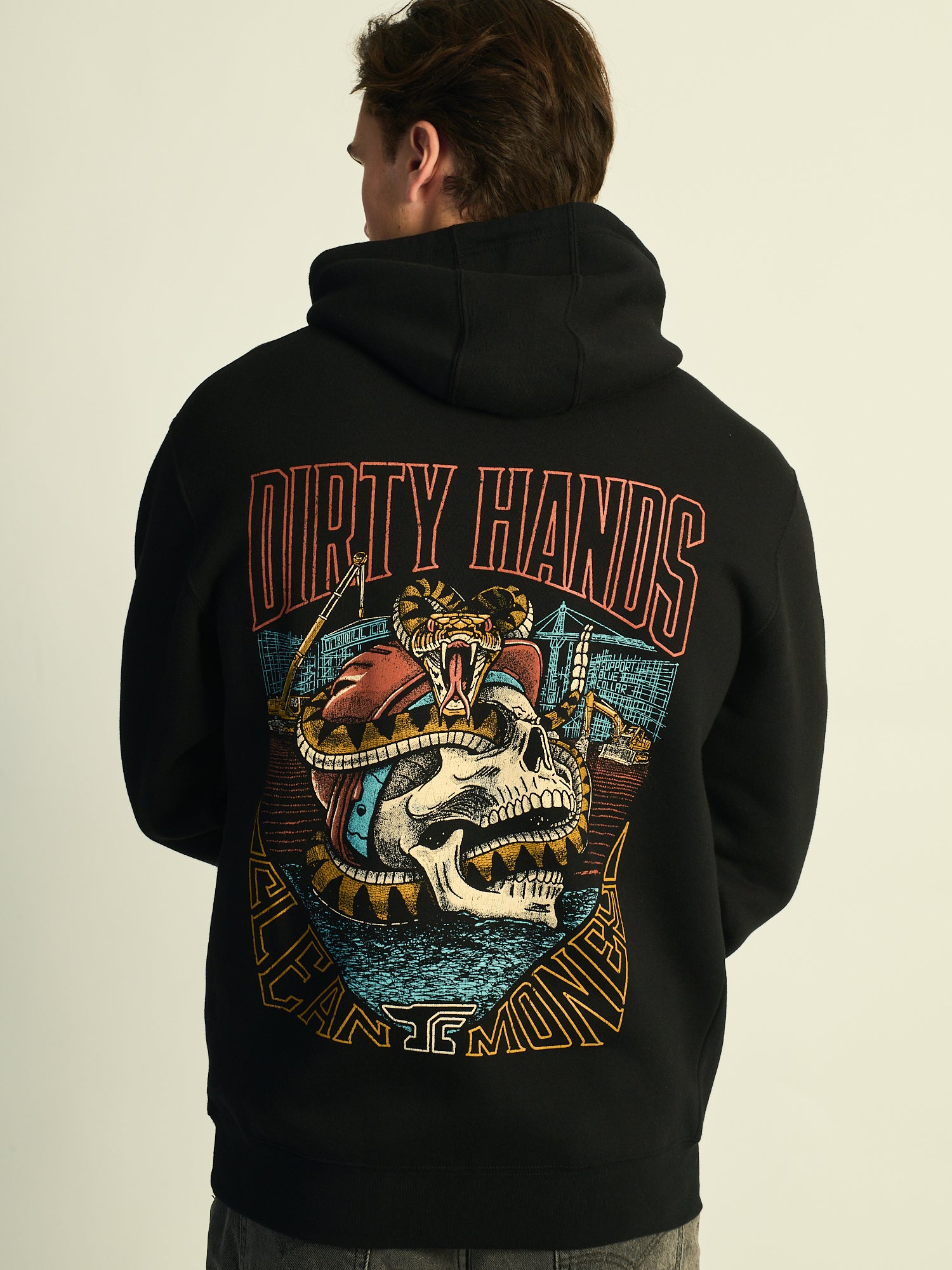 TROLL CO. DHCM RATTLED PULLOVER HOODIE