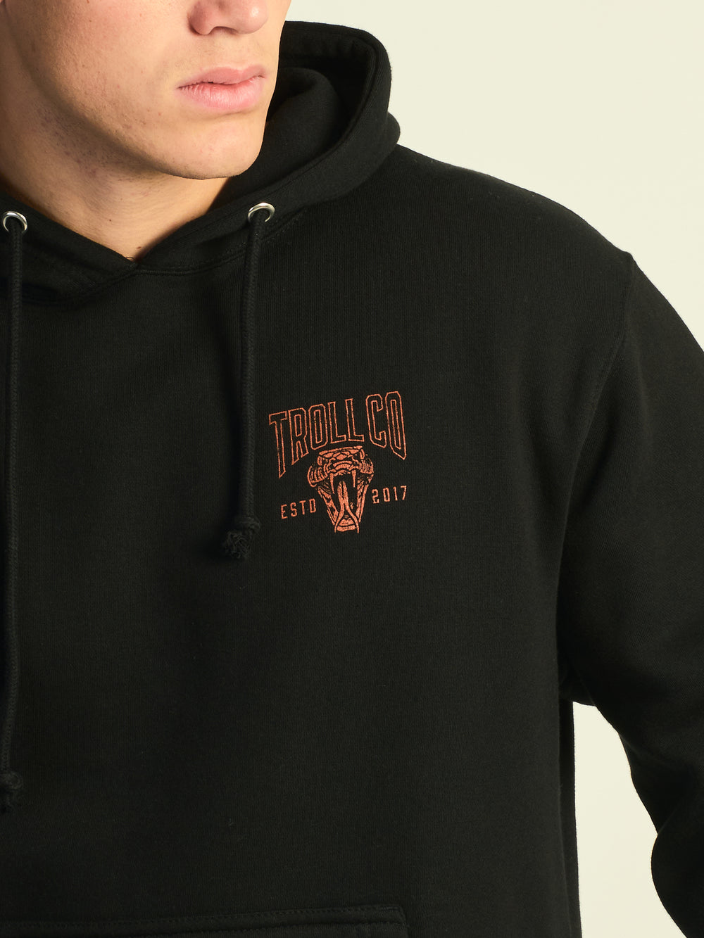 TROLL CO. DHCM RATTLED PULLOVER HOODIE