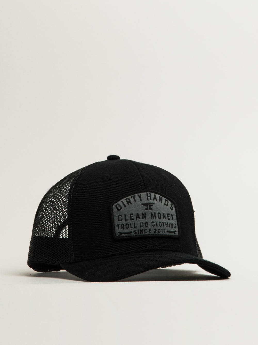 TROLL CO. DHCM WRENCH CURVED BRIM TRUCKER HAT