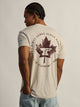 TROLL CO. TROLL CO. DHCM ANVIL LEAF TEE - SAND - Boathouse
