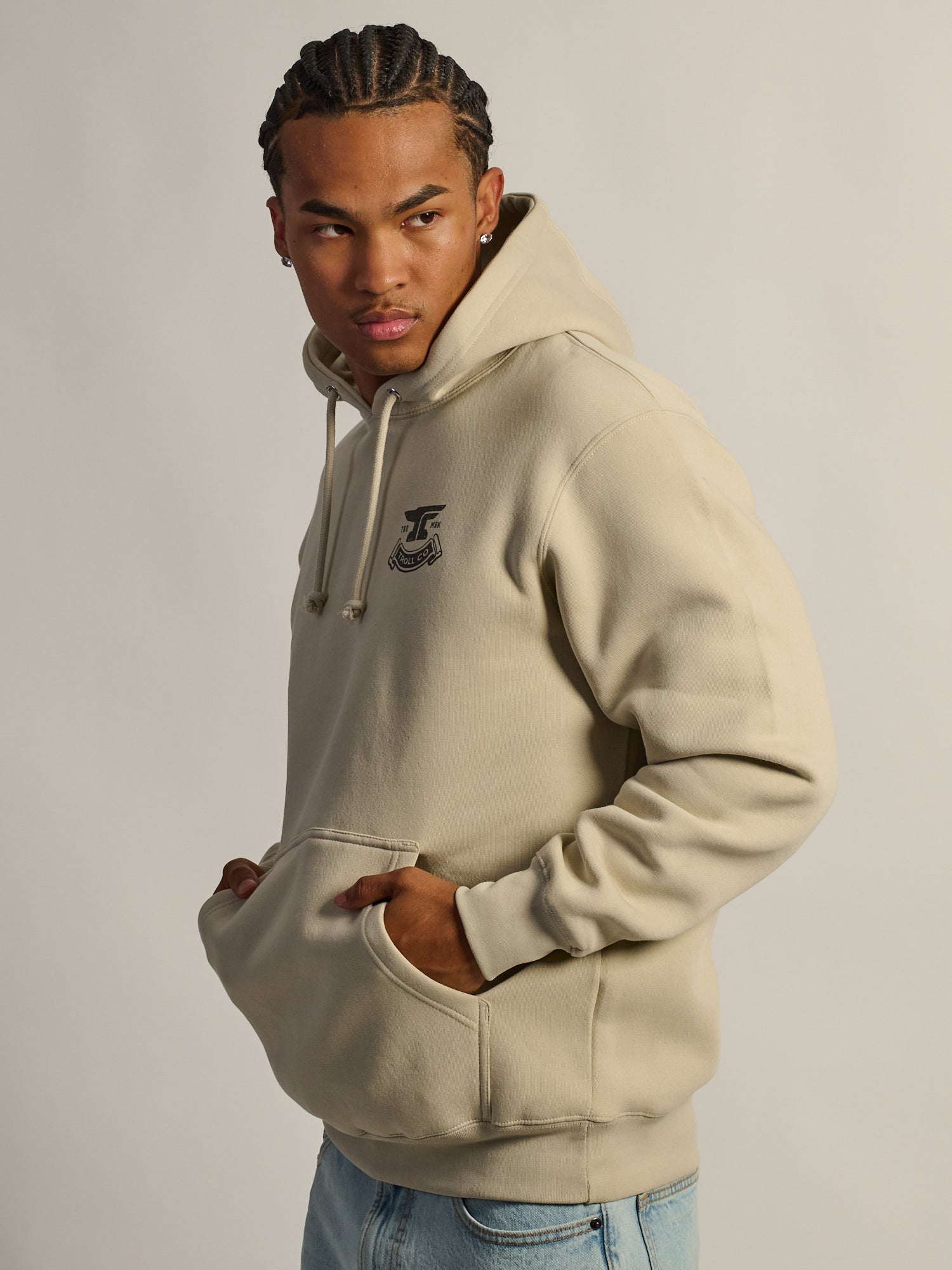 TROLL CO. HAGGLER HOODIE - SAND