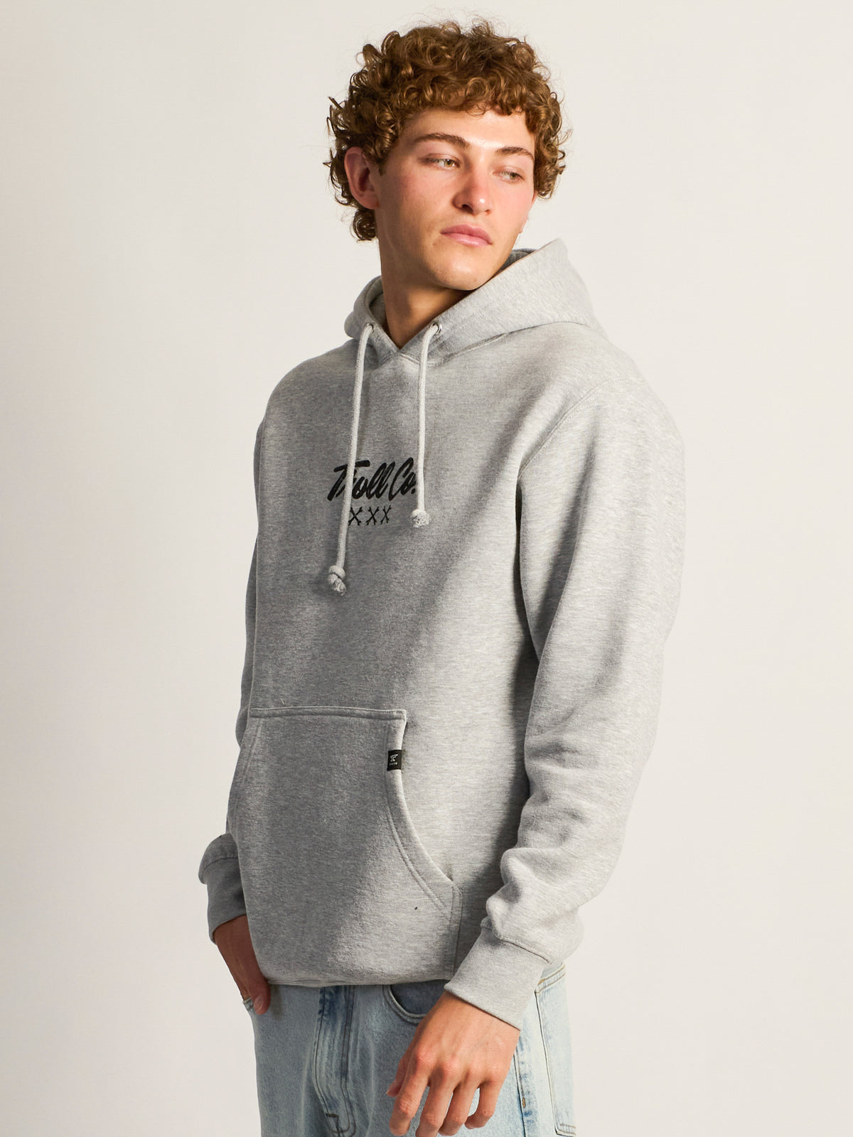 TROLL CO. WORKING HARDER PULLOVER HOODIE