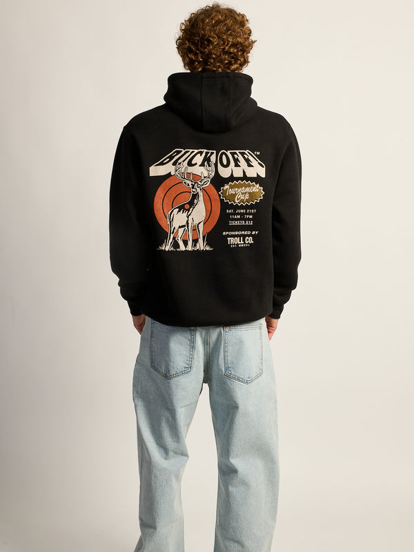 TROLL CO. BUCK OFF PULLOVER HOODIE