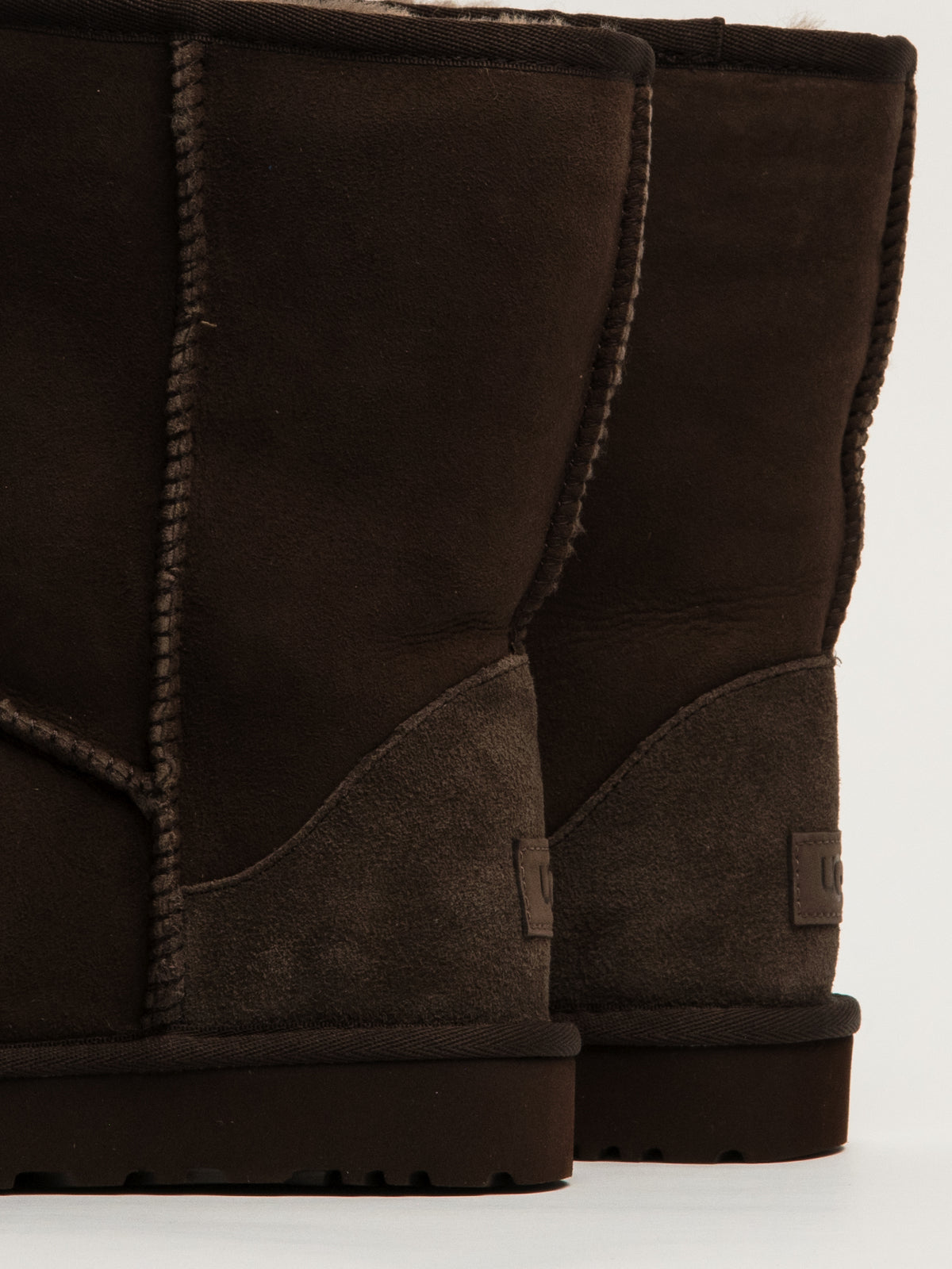 WOMENS UGG CLASSIC SHORT II BOOT - COCOA