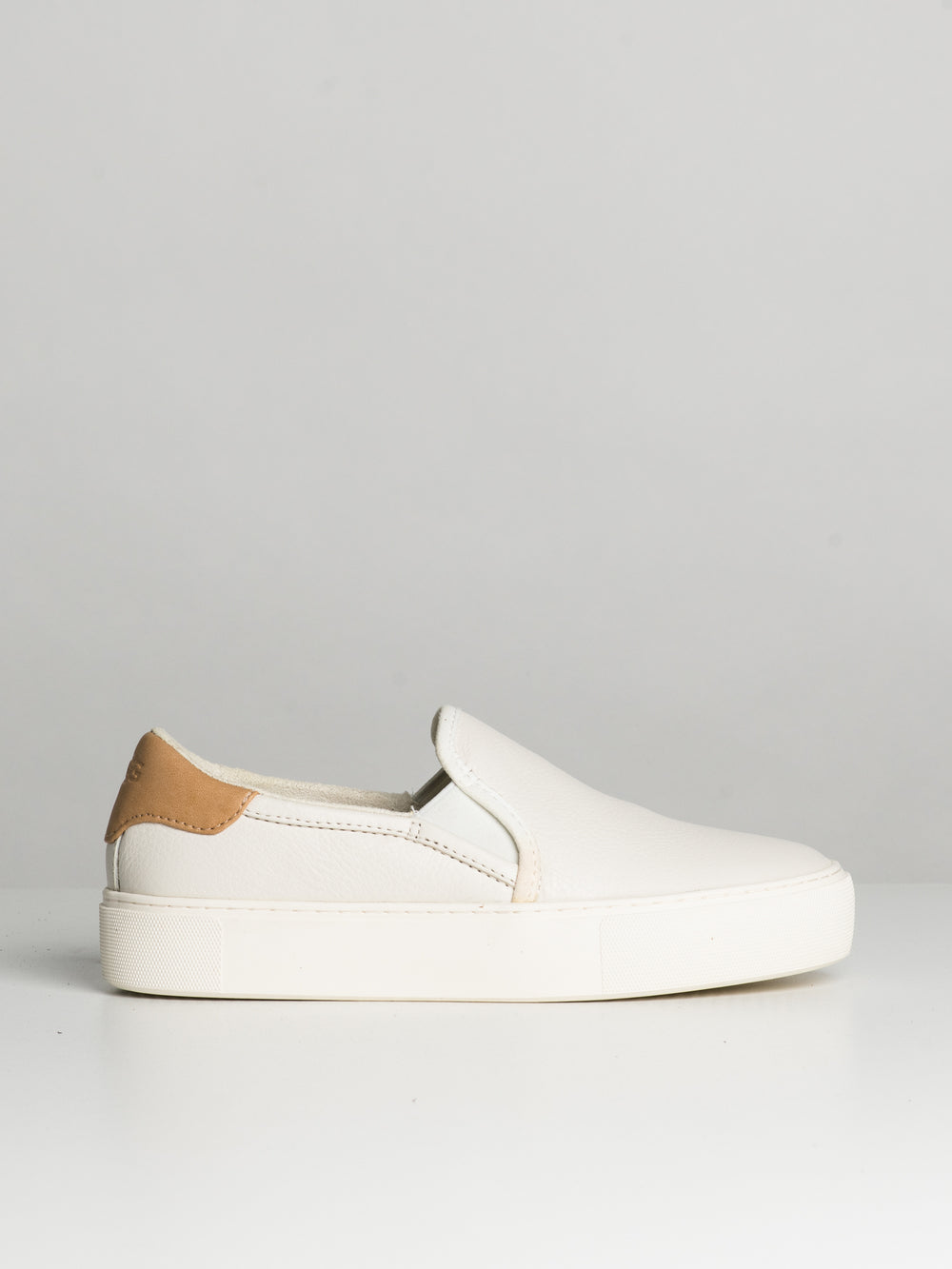 WOMENS UGG CAHLVAN COCONUT MILK LEATHER SNEAKER - CLEARANCE