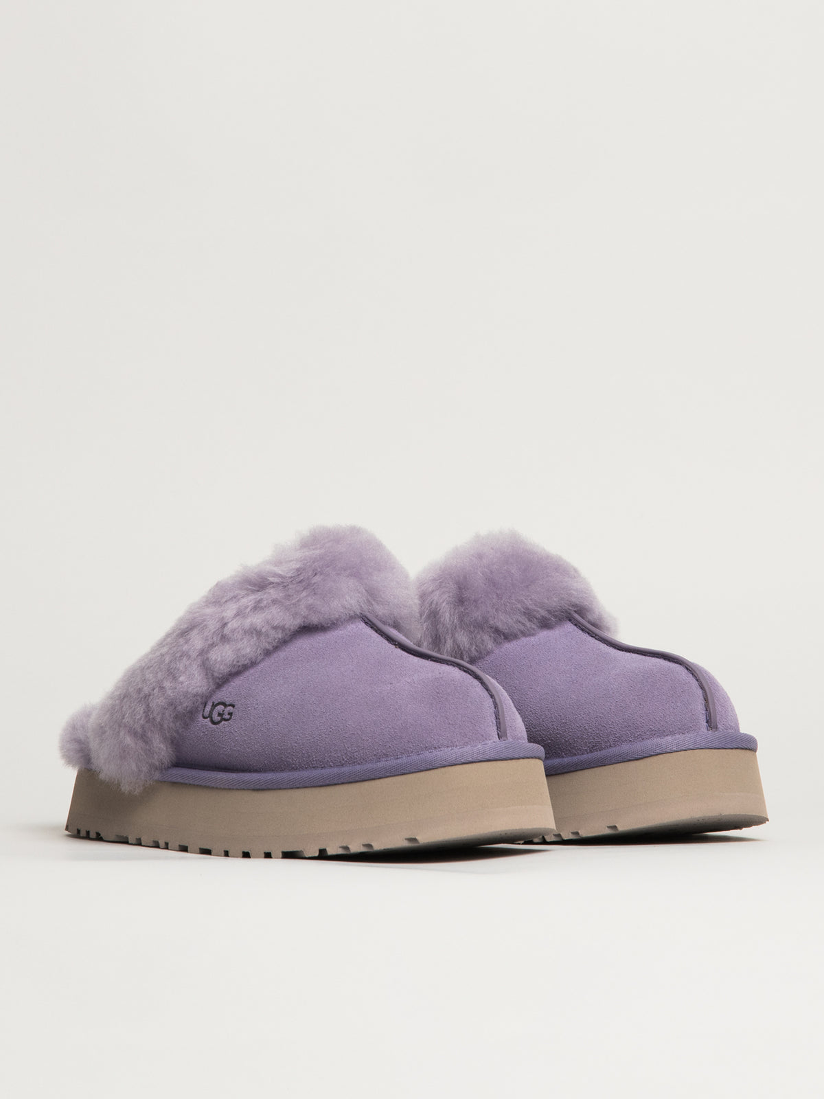 WOMENS UGG DISQUETTE SLIPPER - LILAC