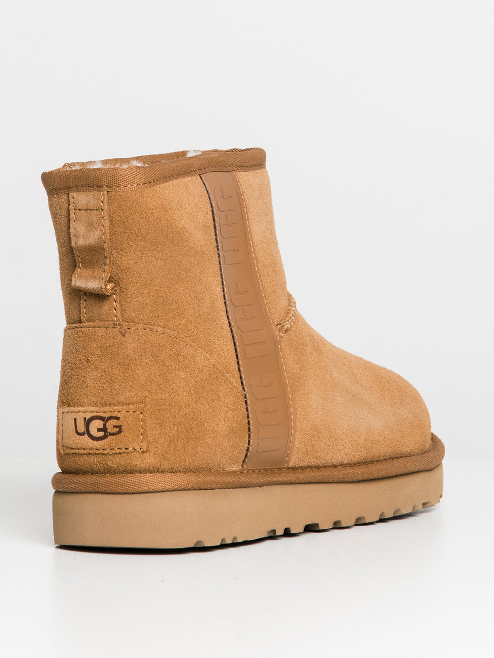 WOMENS UGG CLASSIC MINI SIDE LOGO BOOT - CLEARANCE