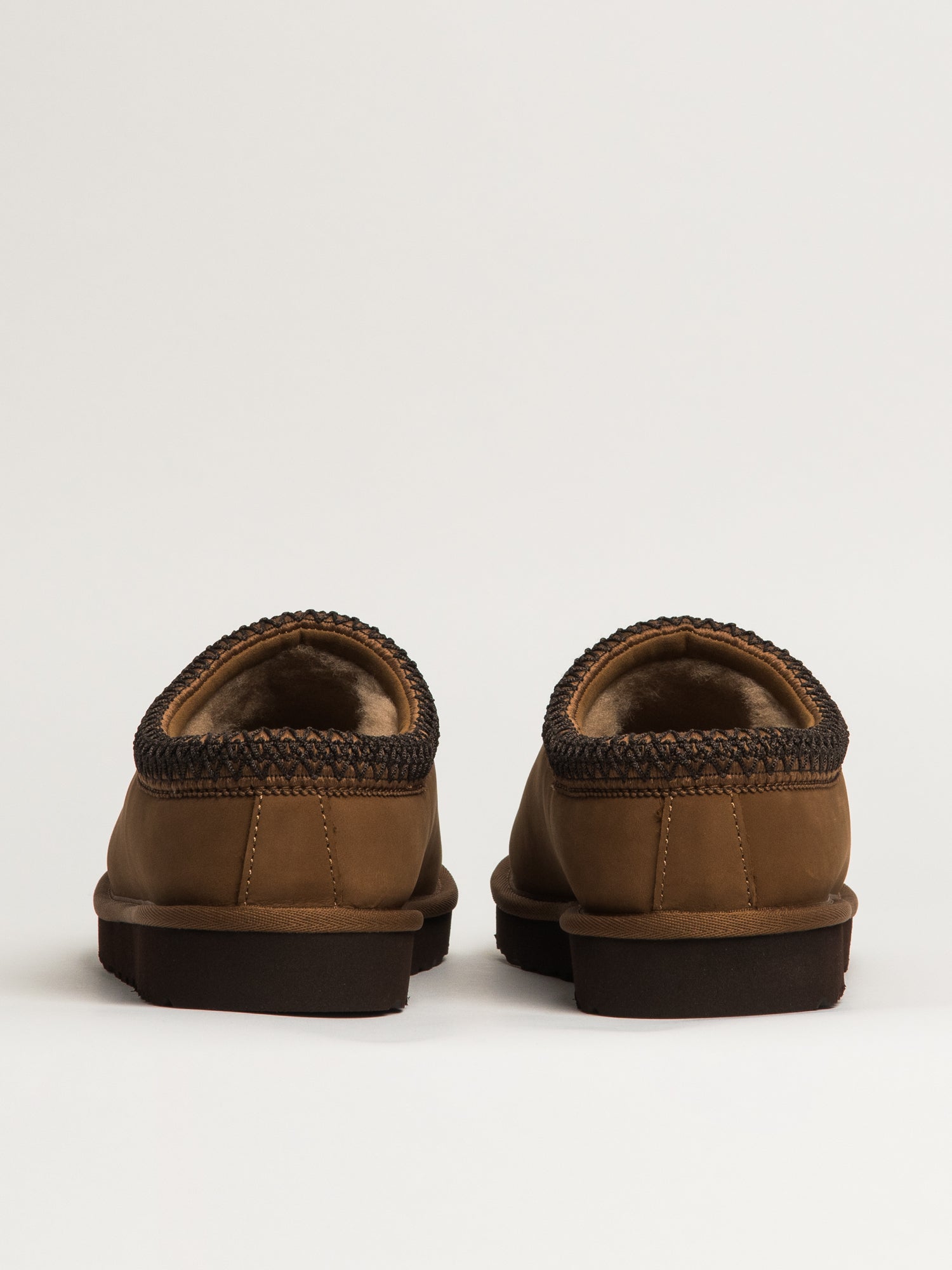 UGG TASMAN II NUBUCK SLIP-ON - CHESTNUT