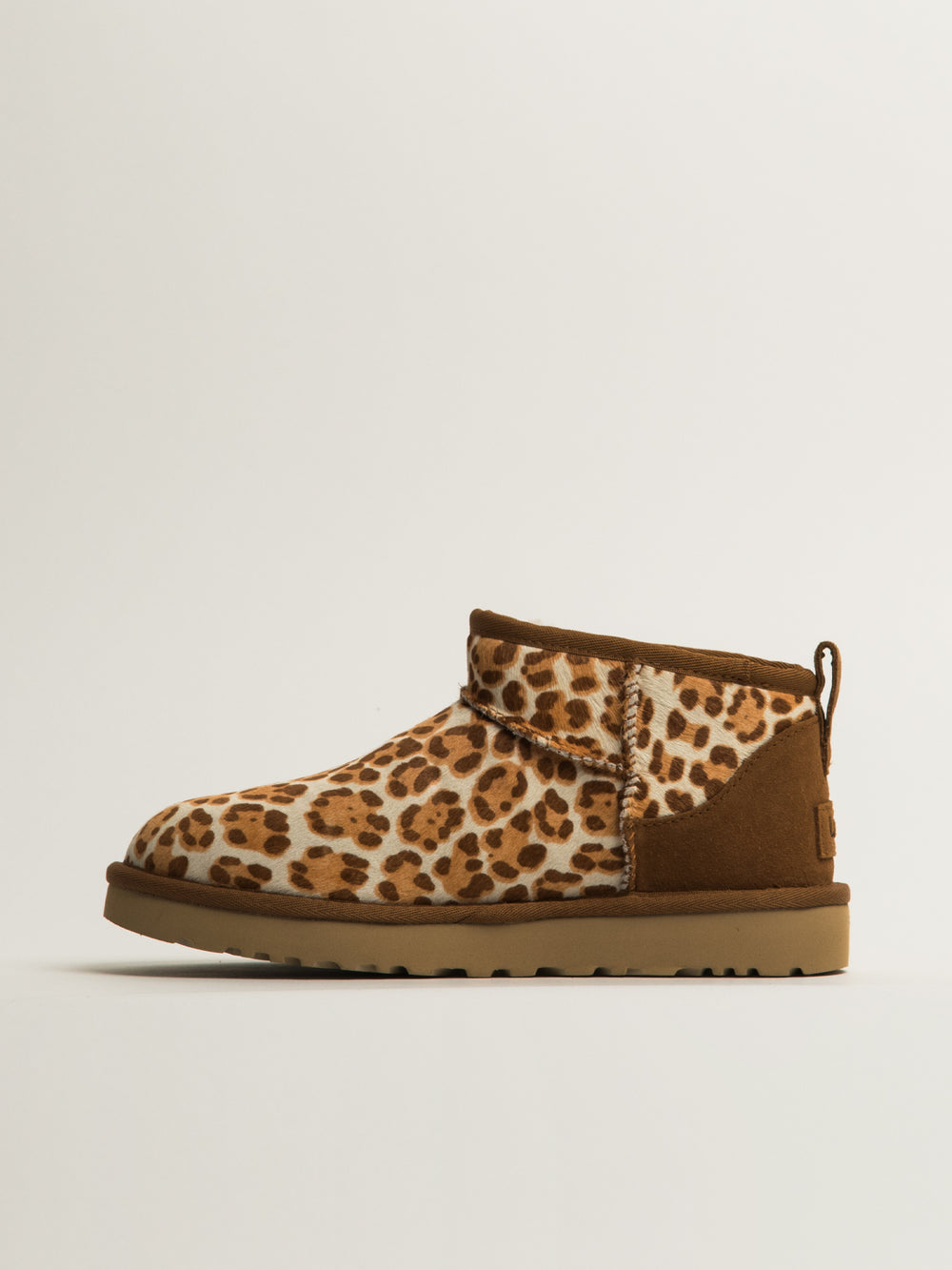 WOMENS UGG CLASSIC ULTRA MINI PLAINS - LEOPARD