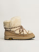 WOMENS UGG CLASSIC TREAD FLUFFED BOOT - MOONBEAM