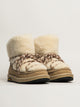 WOMENS UGG CLASSIC TREAD FLUFFED BOOT - MOONBEAM