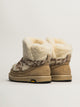 WOMENS UGG CLASSIC TREAD FLUFFED BOOT - MOONBEAM