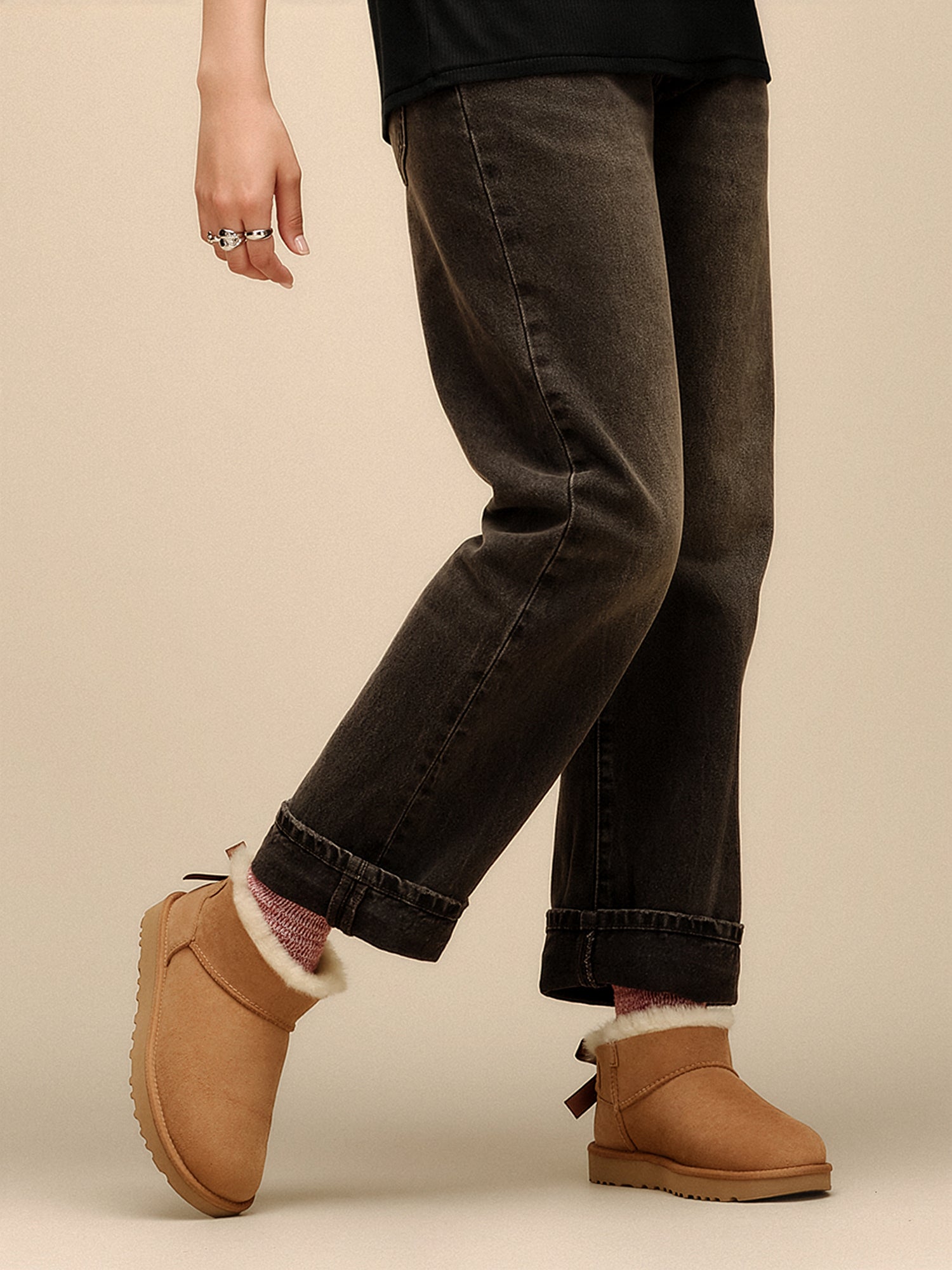BOTTES UGG ULTRA MINI BAILEY BOW