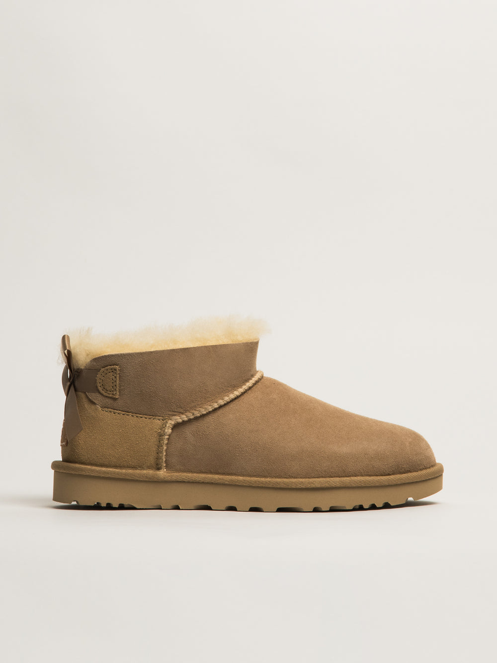 UGG ULTRA MINI BAILEY BOW BOOT - SABLE
