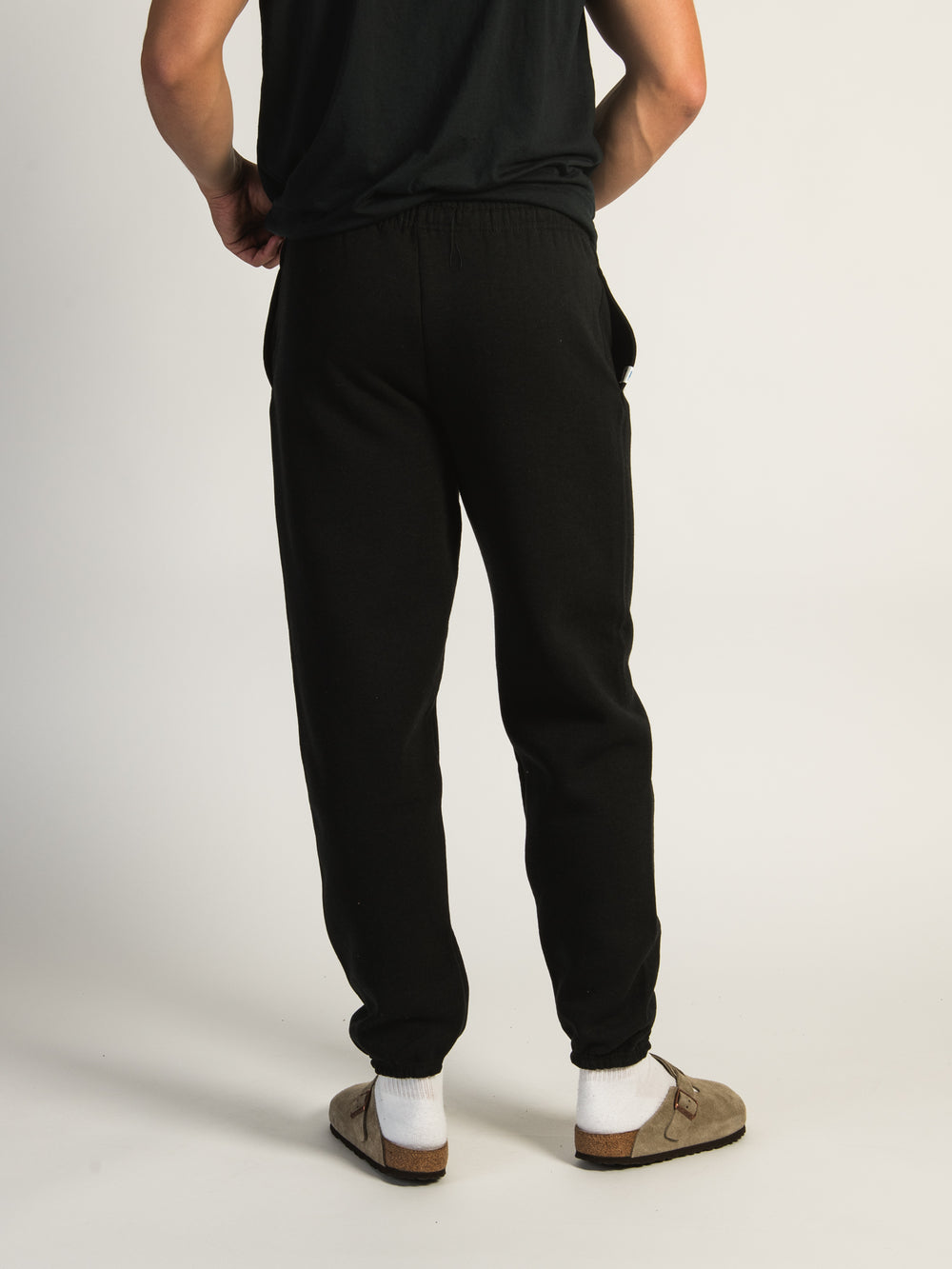 Texas longhorn Jogger sweatpants elastic waistband with side