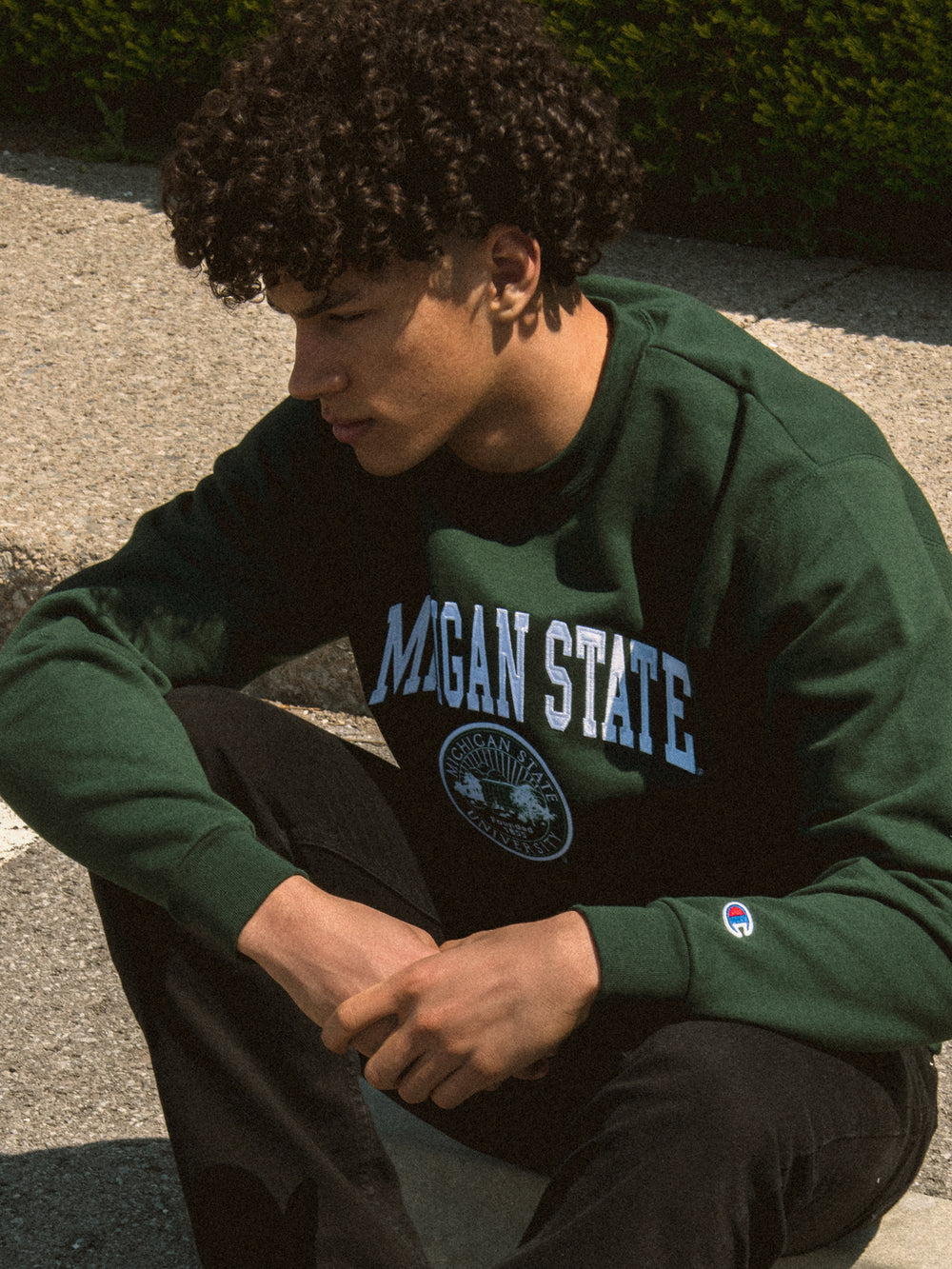 CHAMPION MICHIGAN STATE CREWNECK