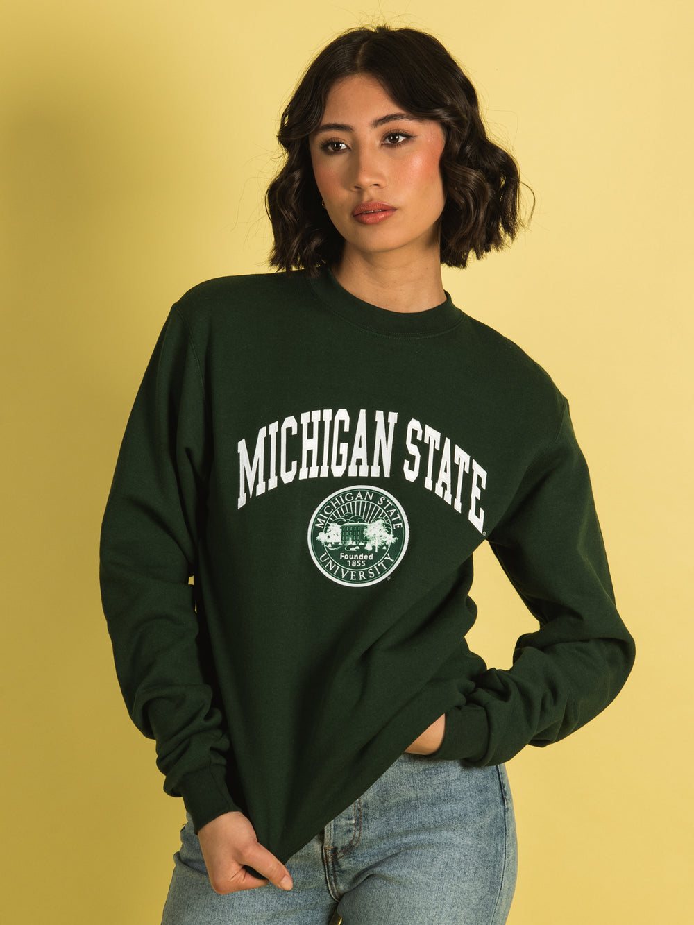 CHAMPION MICHIGAN STATE CREWNECK