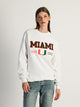 RUSSELL ATHLETIC RUSSELL MIAMI U CREWNECK - Boathouse