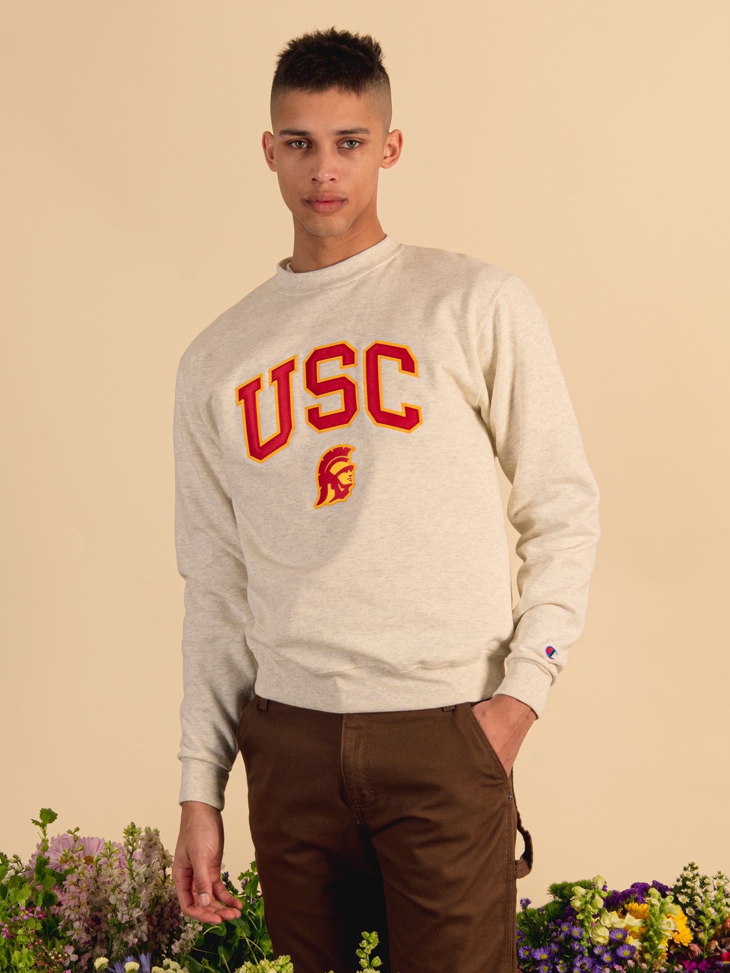 Champion sweater 2025 usc 50