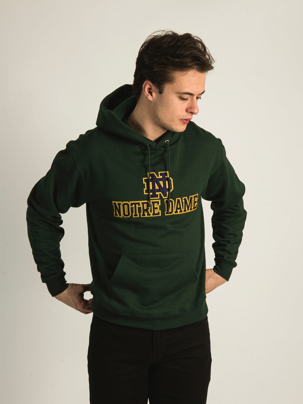 CHAMPION NOTRE DAME PULLOVER HOODIE
