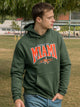 RUSSELL ATHLETIC RUSSELL MIAMI U PULLOVER HOODIE - Boathouse